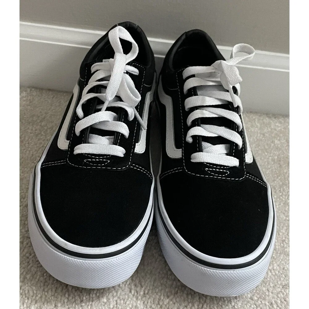 Vans Youth 7 Old Skool Canvas Low Top Skate Sneaker NEW